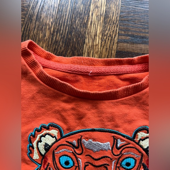 Kenzo Boys Orange Longsleeve shirt - Picture 3 of 5